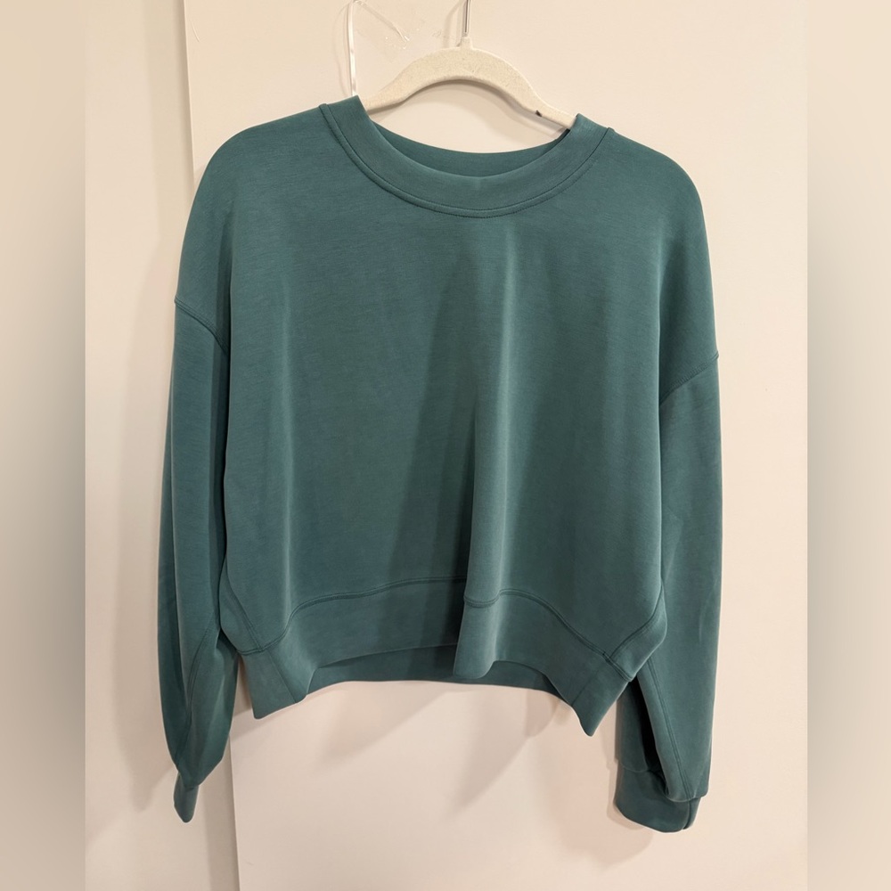 Lululemon Softstreme Perfectly Oversized Cropped Crew